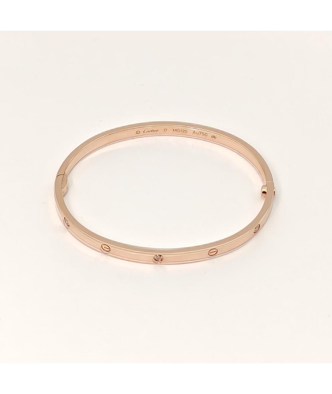 CARTIER Золотой браслет из розового золота, фото 5