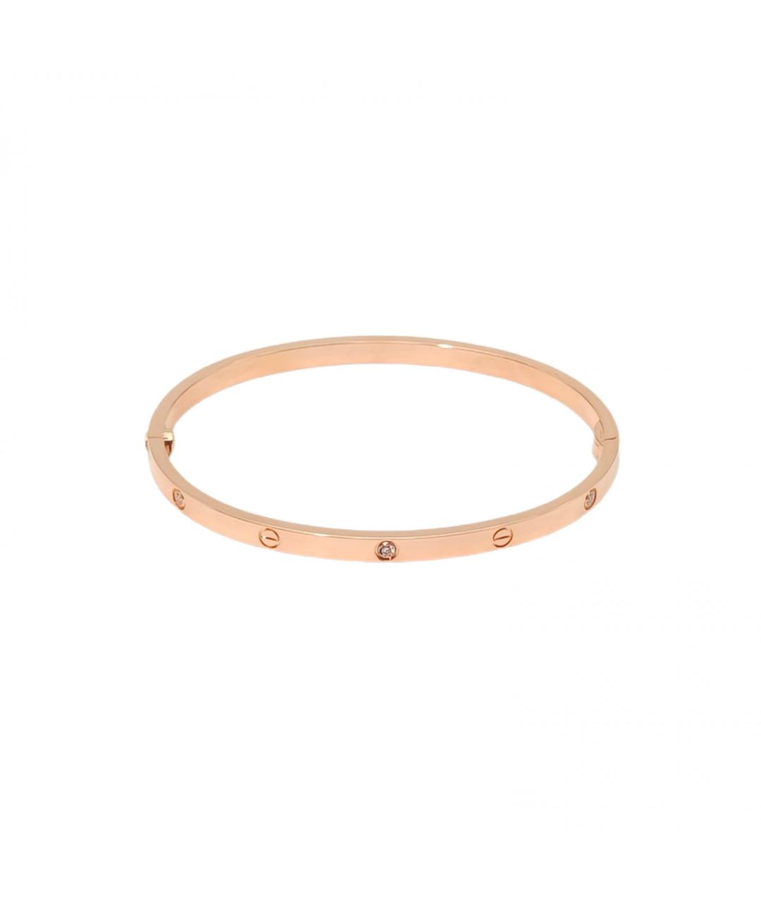 CARTIER Золотой браслет из розового золота, фото 2