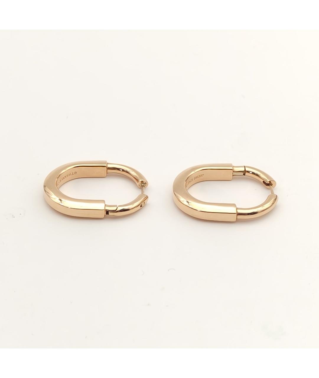 TIFFANY&CO Золотые серьги из розового золота, фото 5