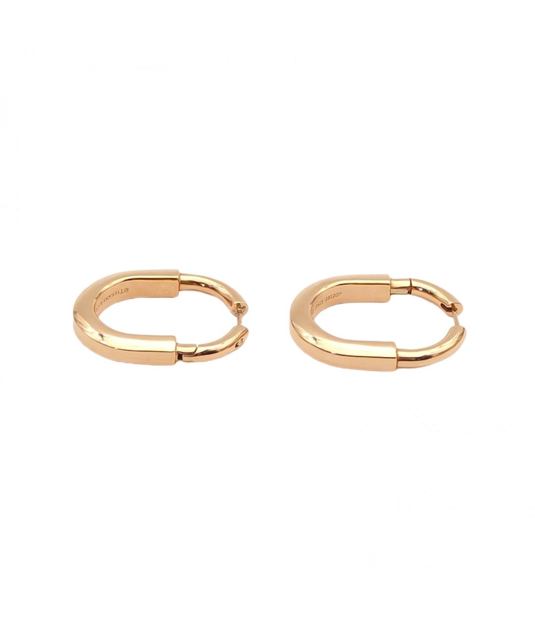 TIFFANY&CO Золотые серьги из розового золота, фото 2