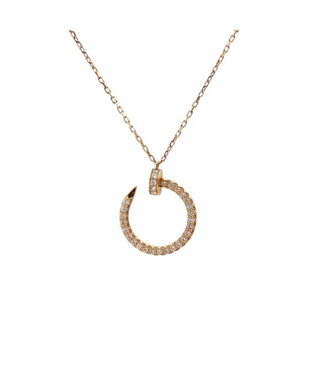 CARTIER Золотое колье из желтого золота, фото 1