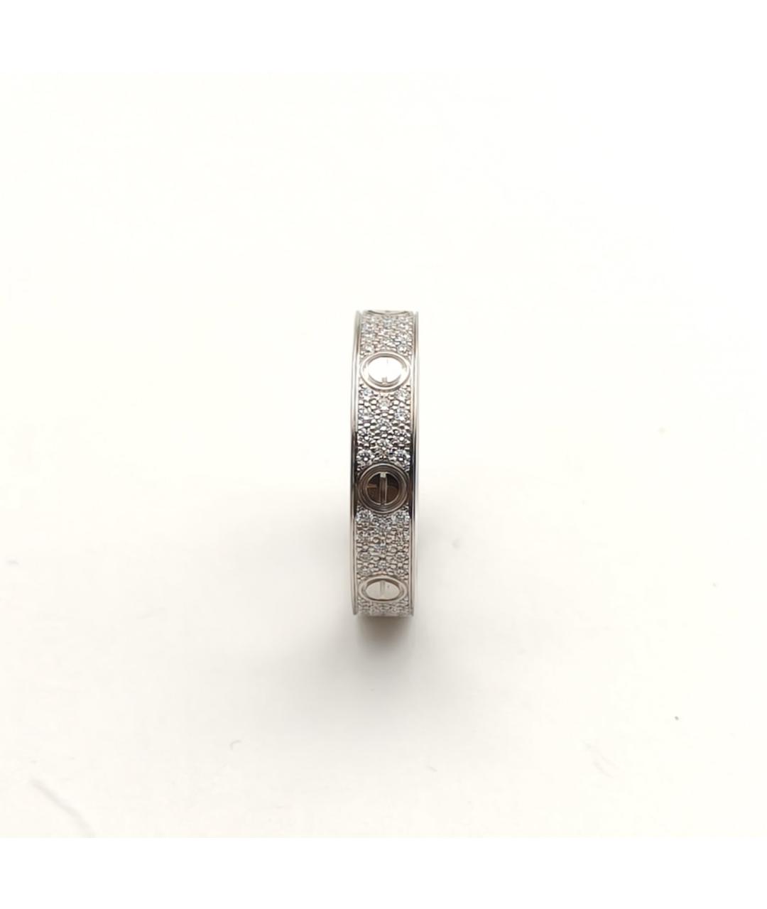 CARTIER Серебряное кольцо из белого золота, фото 3
