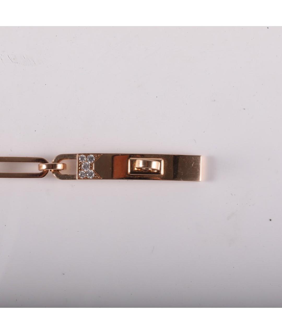 HERMES Золотой браслет из розового золота, фото 5