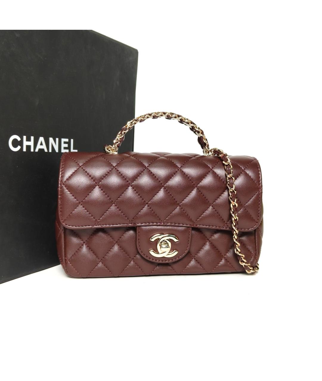 CHANEL Кожаная сумка через плечо, фото 9