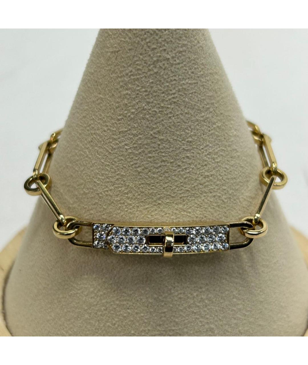 HERMES Золотой браслет из желтого золота, фото 9