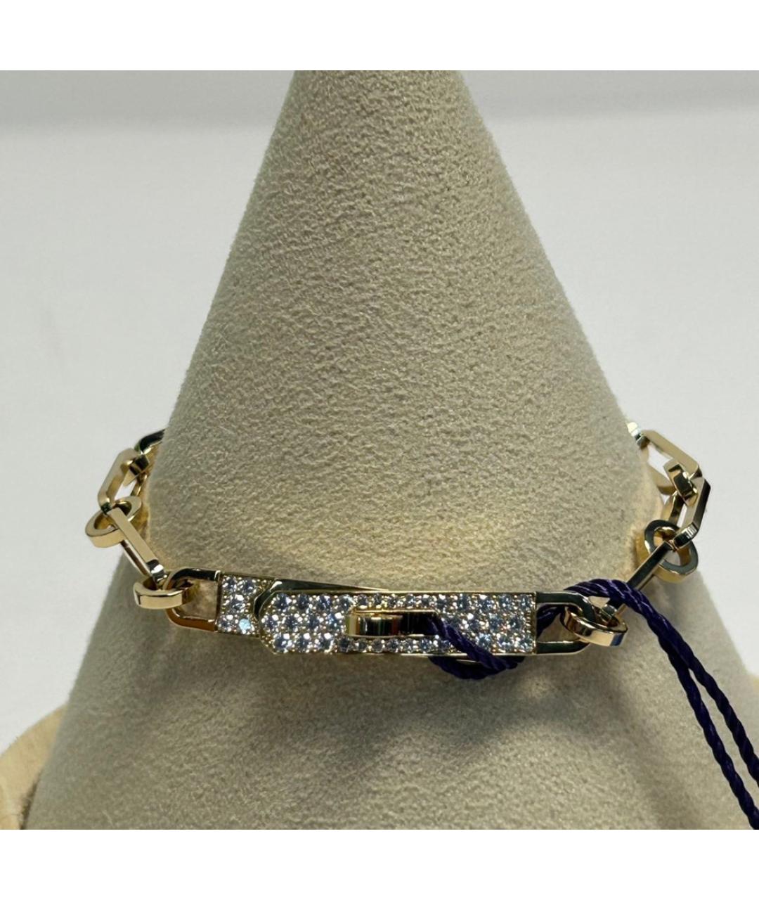 HERMES Золотой браслет из желтого золота, фото 5