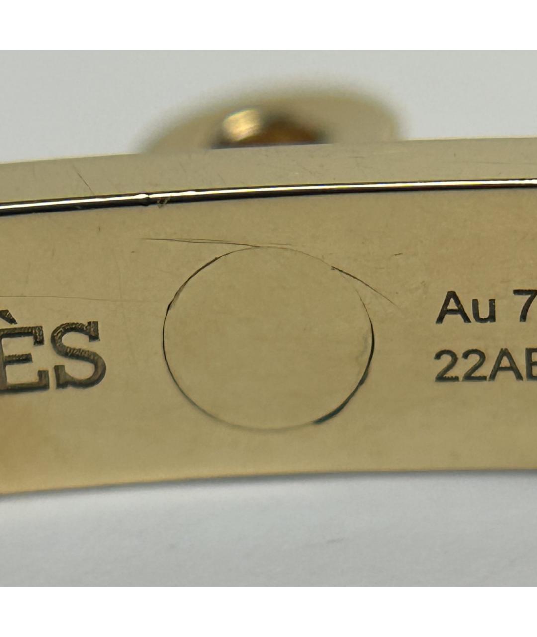 HERMES Золотой браслет из желтого золота, фото 6