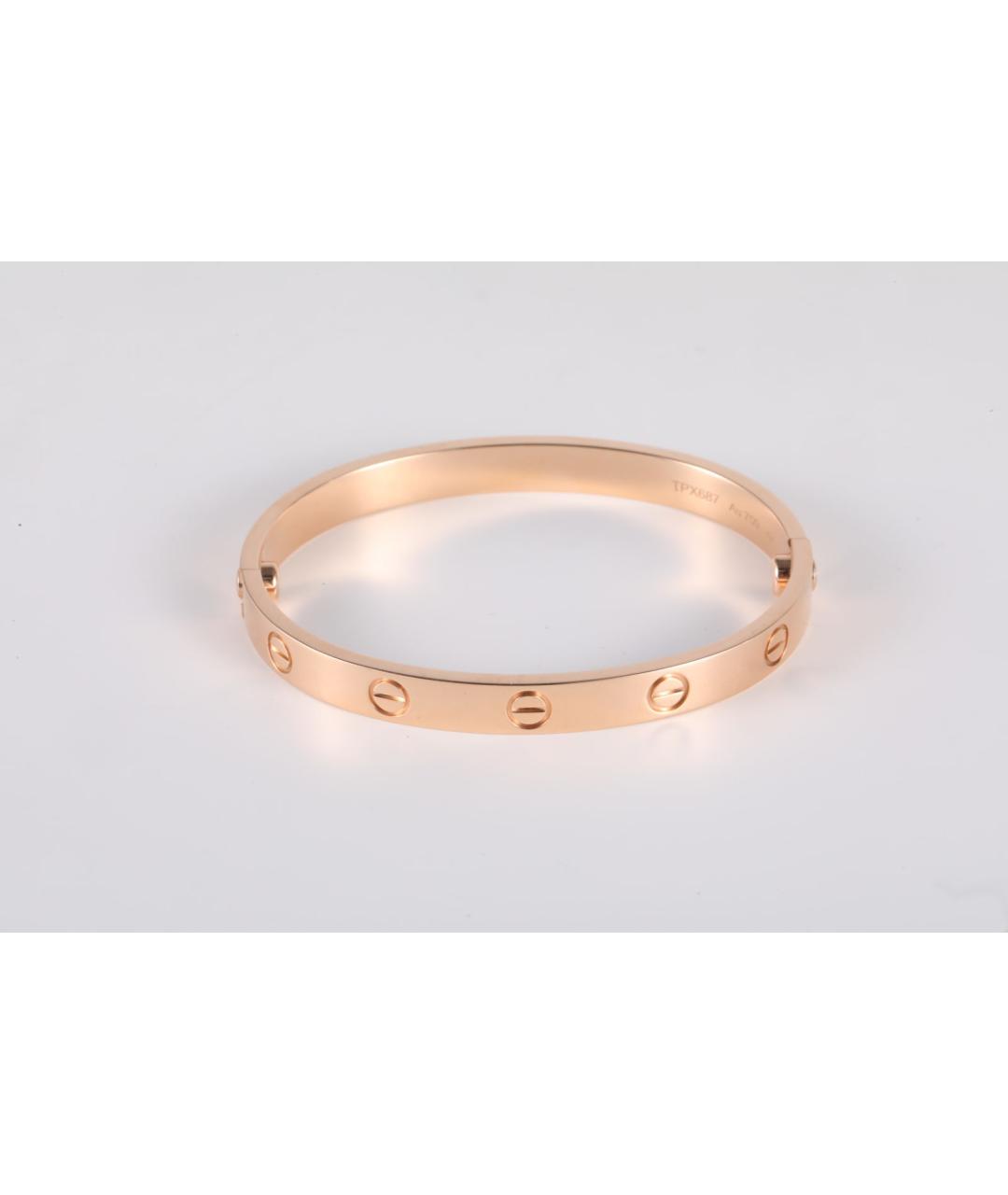 CARTIER Золотой браслет из розового золота, фото 2