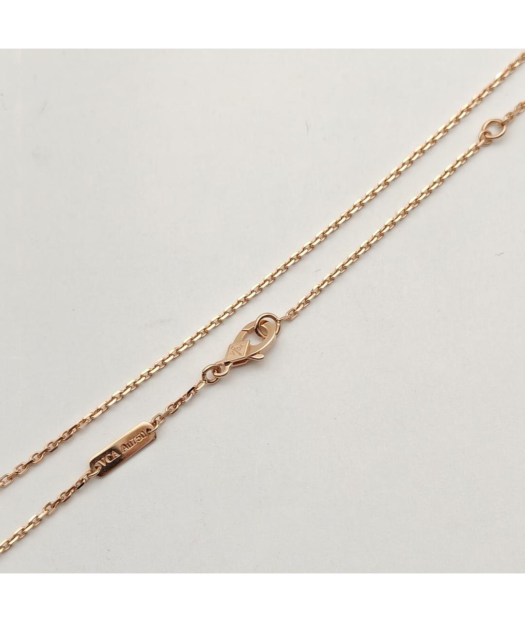VAN CLEEF & ARPELS Золотое колье из розового золота, фото 6