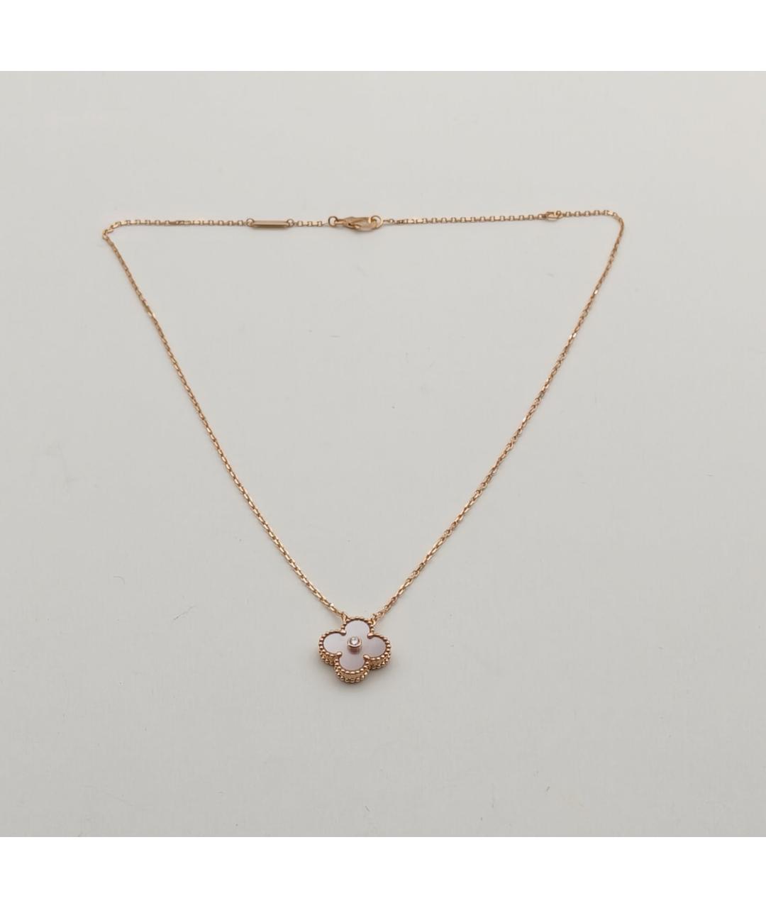VAN CLEEF & ARPELS Золотое колье из розового золота, фото 7