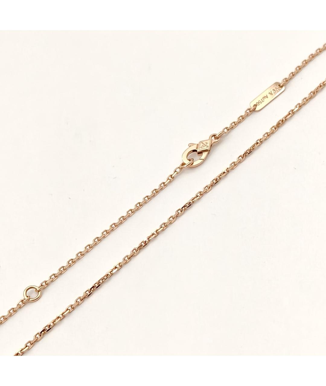 VAN CLEEF & ARPELS Золотое колье из розового золота, фото 7
