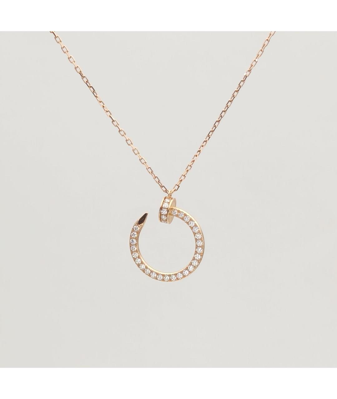 CARTIER Золотое колье из розового золота, фото 3