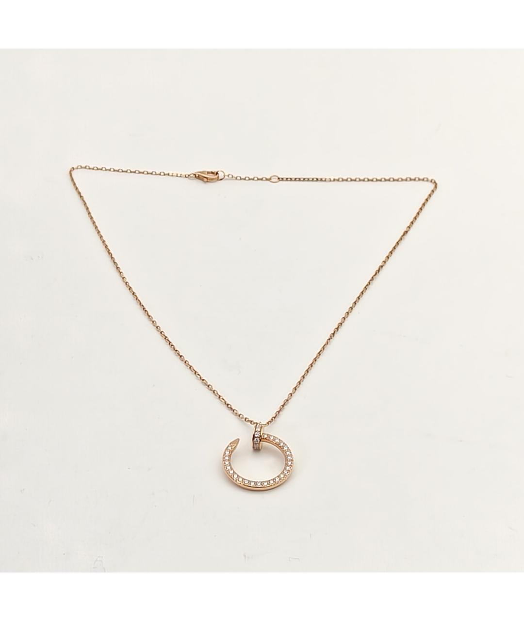 CARTIER Золотое колье из розового золота, фото 7