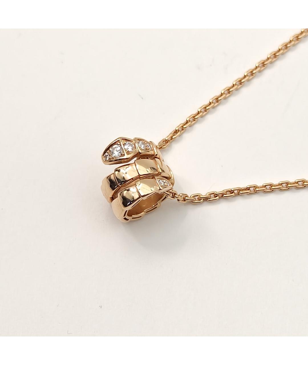 BVLGARI Золотое колье из розового золота, фото 4
