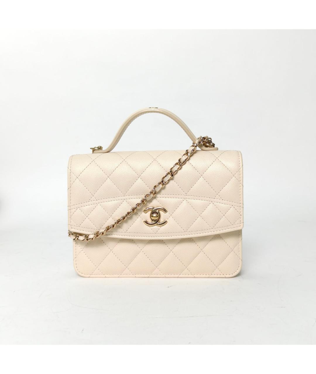 CHANEL Кожаная сумка через плечо, фото 2