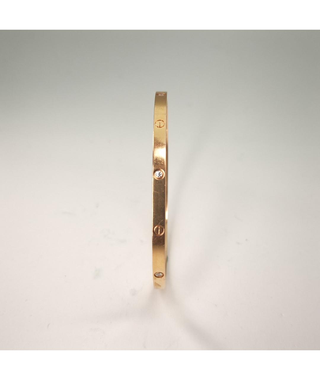 CARTIER Золотой браслет из розового золота, фото 3