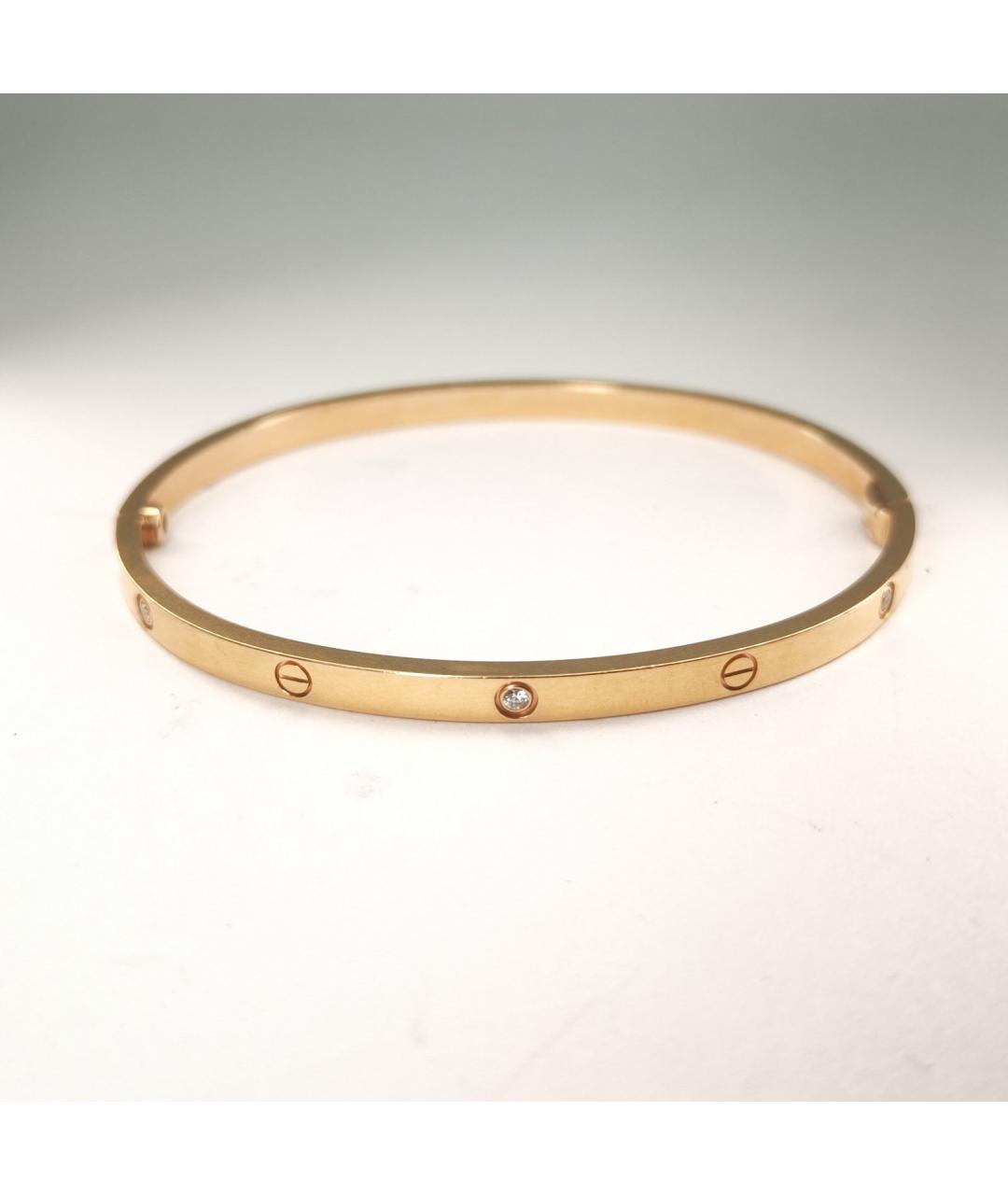 CARTIER Золотой браслет из розового золота, фото 5