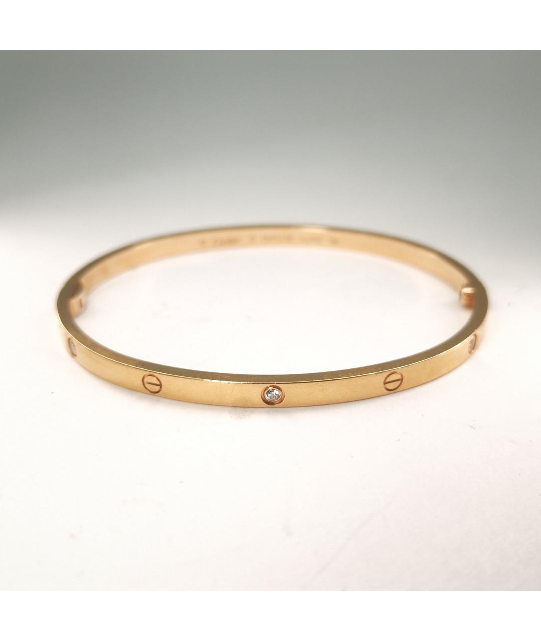 CARTIER Золотой браслет из розового золота, фото 4