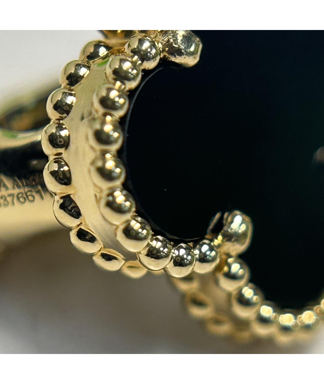 VAN CLEEF & ARPELS Золотые серьги из желтого золота, фото 6