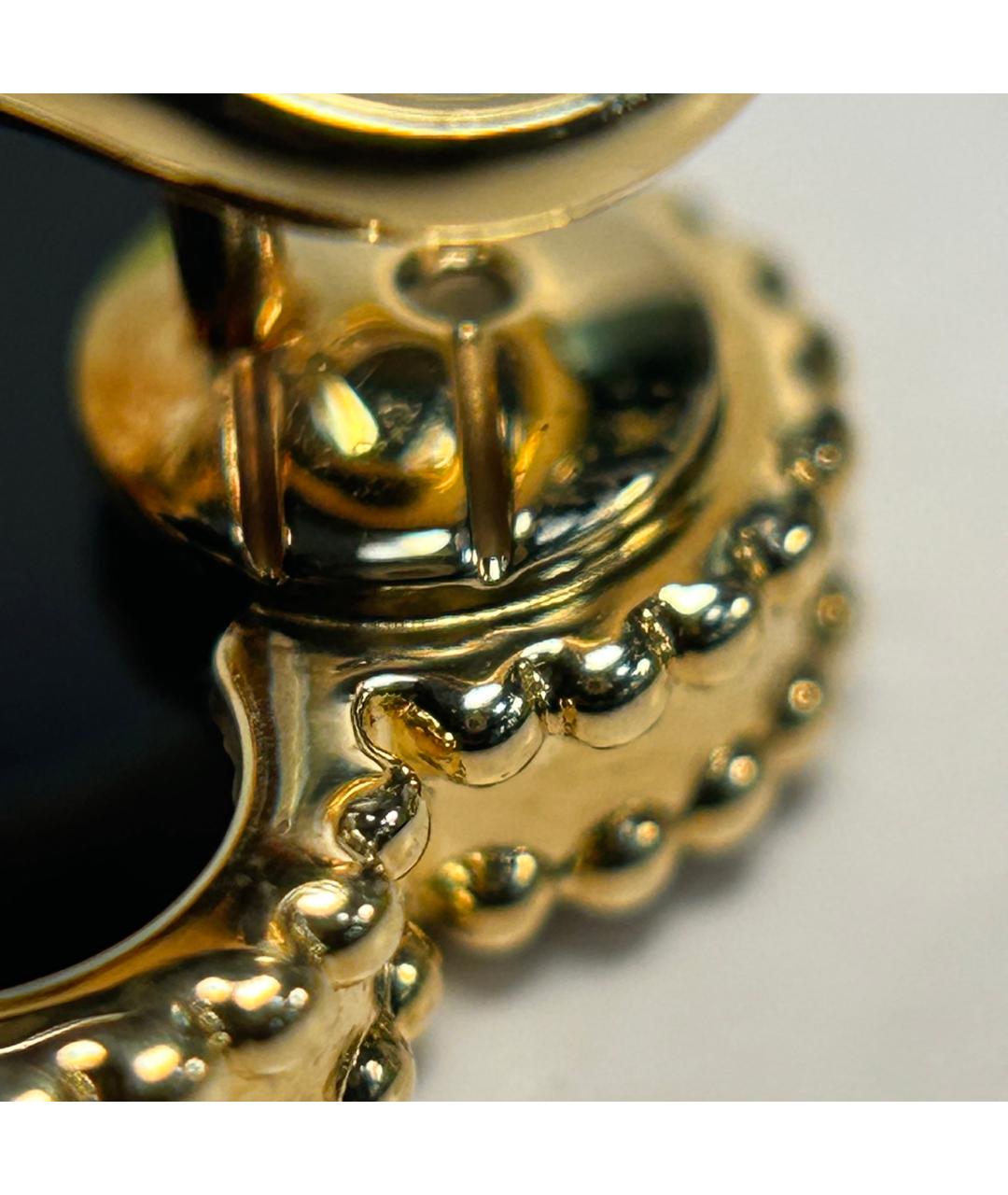 VAN CLEEF & ARPELS Золотые серьги из желтого золота, фото 8