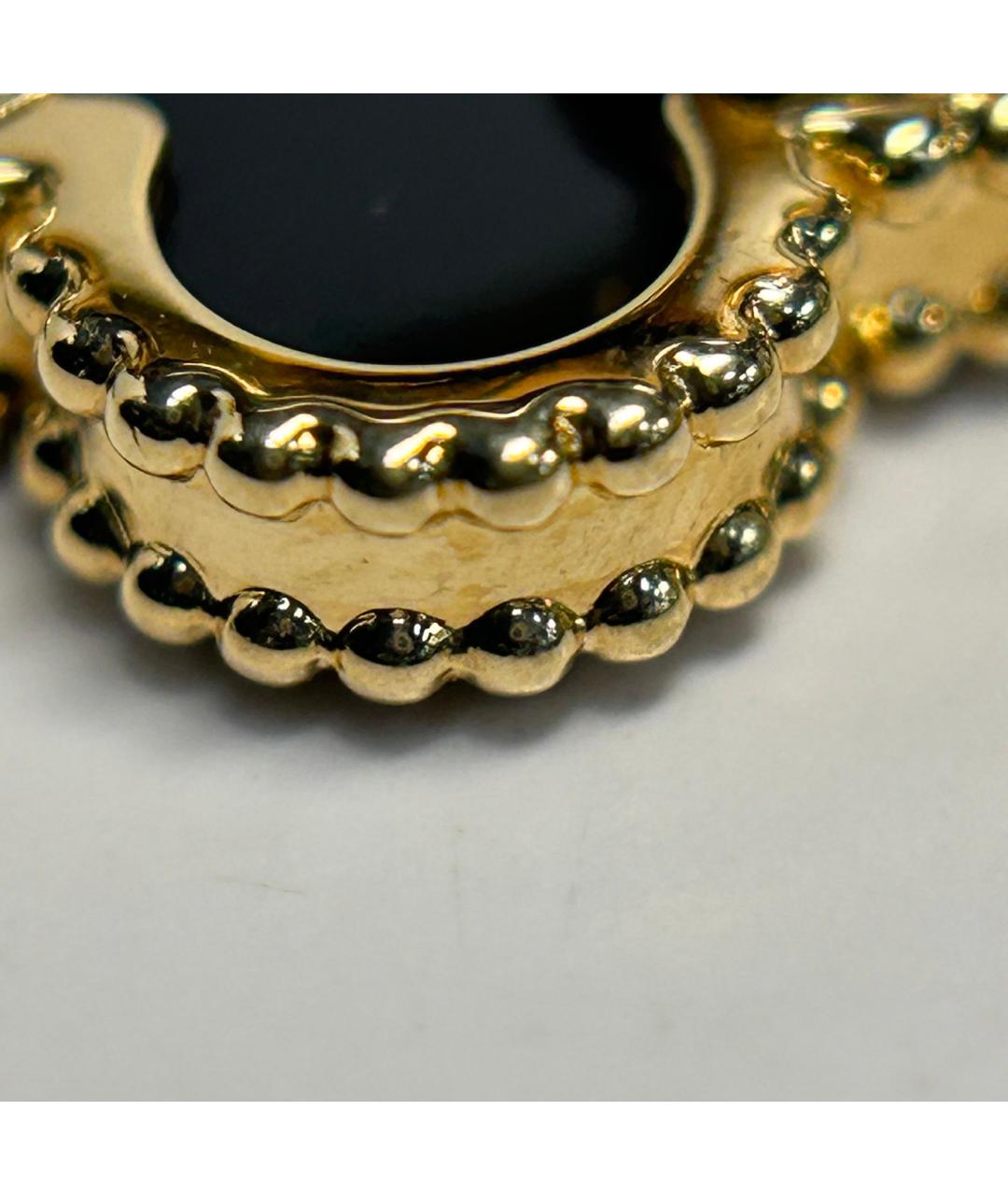 VAN CLEEF & ARPELS Золотые серьги из желтого золота, фото 7