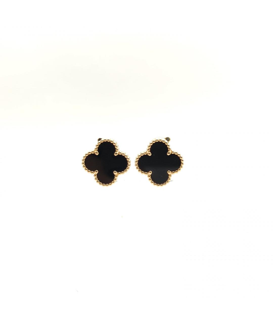 VAN CLEEF & ARPELS Золотые серьги из желтого золота, фото 2