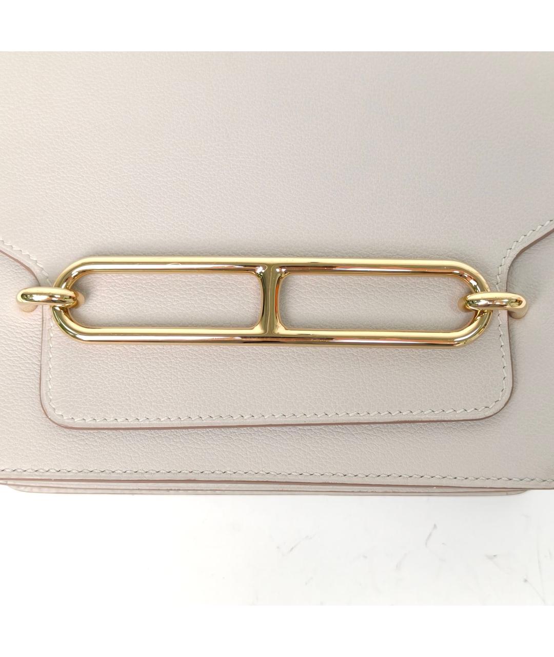 HERMES Кожаная сумка через плечо, фото 7