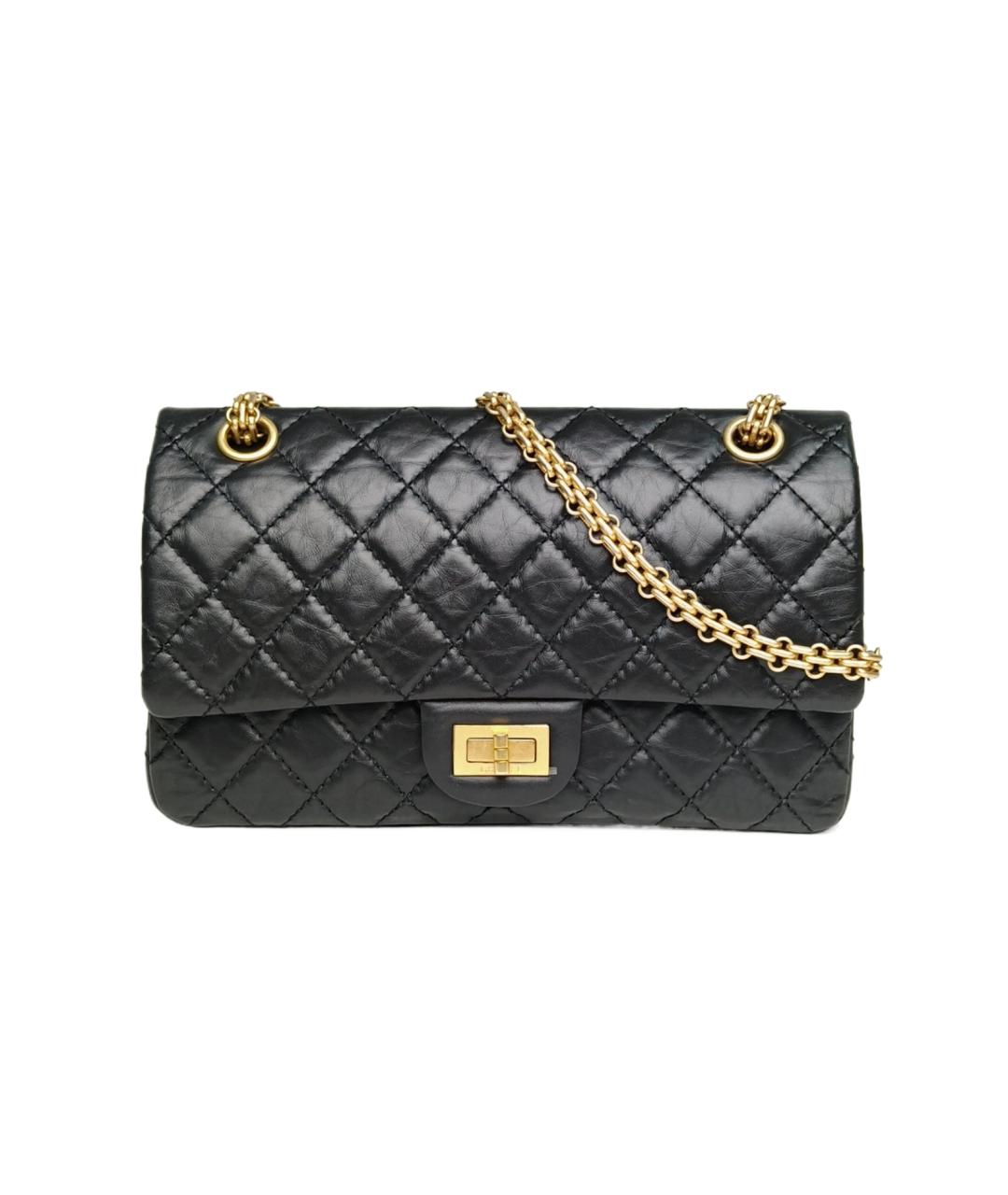CHANEL Черная кожаная сумка через плечо, фото 1