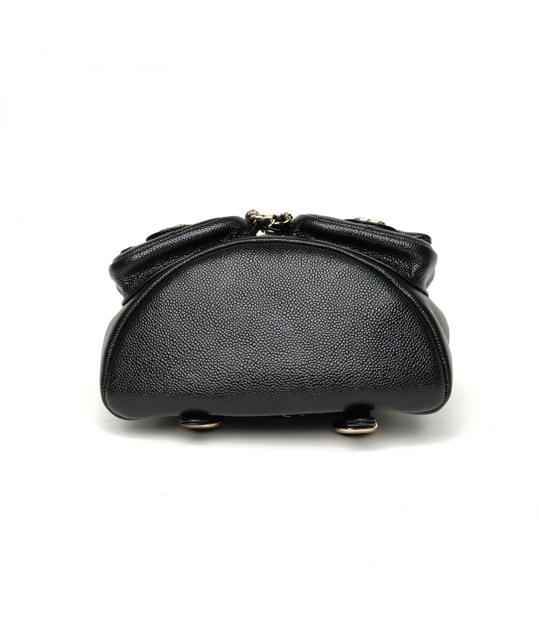 CHANEL Черный кожаный рюкзак, фото 2