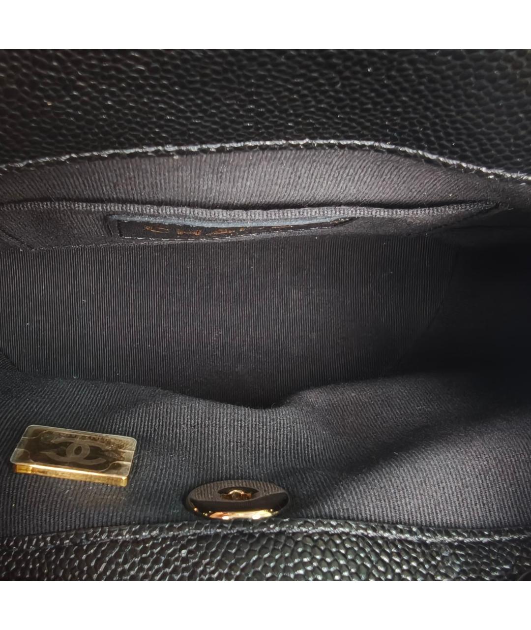 CHANEL Черный кожаный рюкзак, фото 3