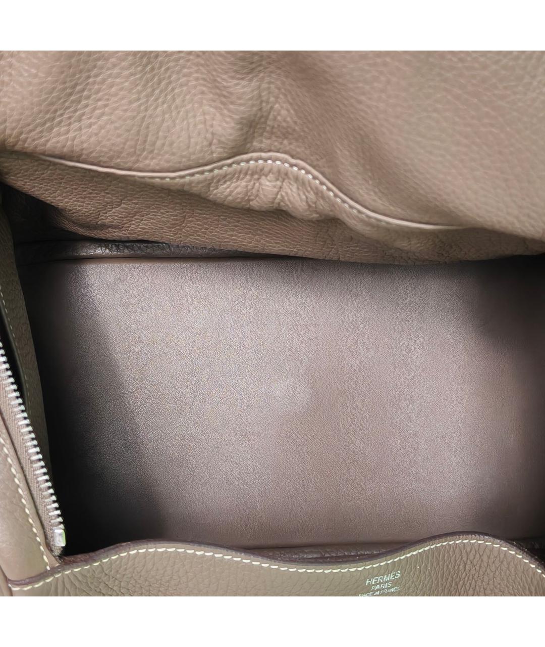 HERMES Кожаная сумка через плечо, фото 8