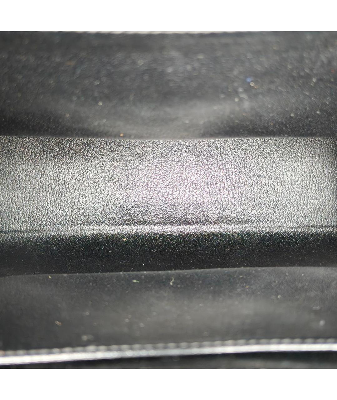 HERMES Черная кожаная сумка через плечо, фото 8