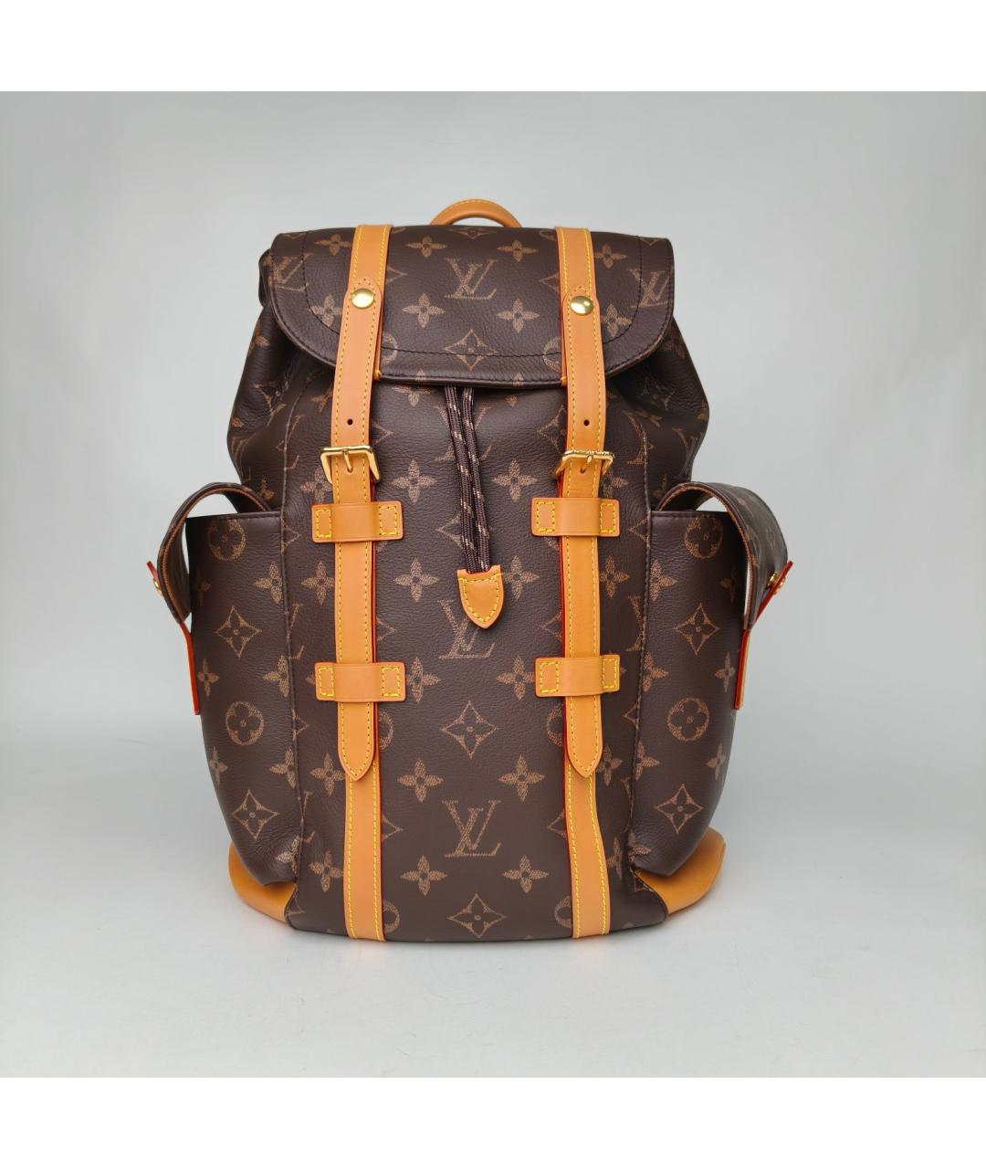 LOUIS VUITTON Коричневый рюкзак, фото 2