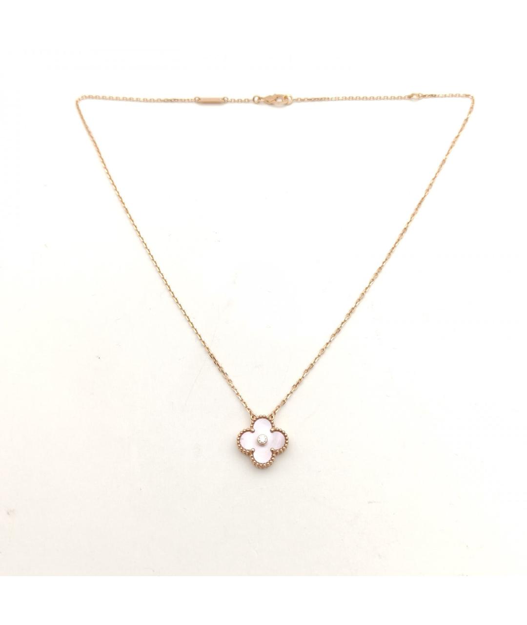 VAN CLEEF & ARPELS Золотое колье из розового золота, фото 7