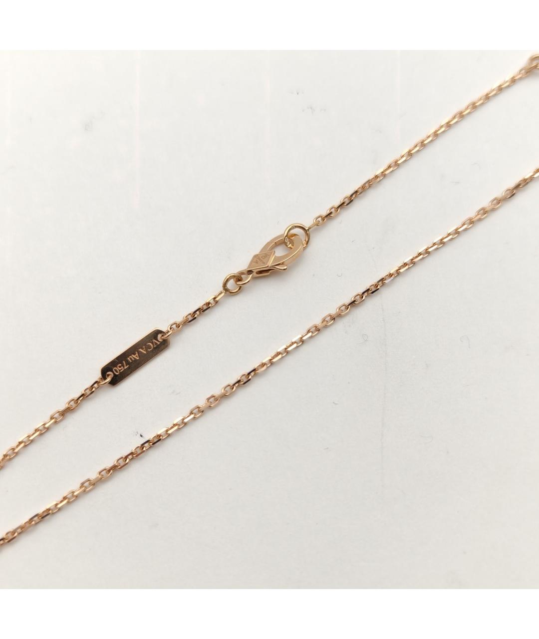 VAN CLEEF & ARPELS Золотое колье из розового золота, фото 6