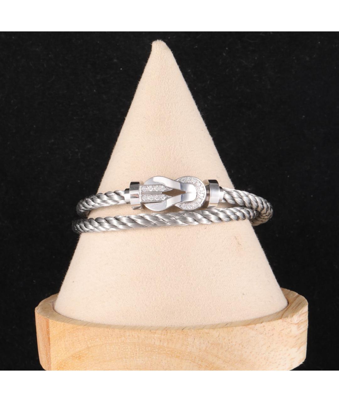 FRED Серебрянный браслет из белого золота, фото 2