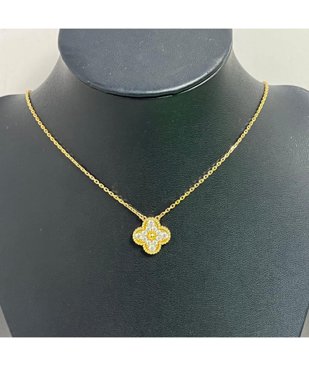 VAN CLEEF & ARPELS Золотое колье из желтого золота, фото 8