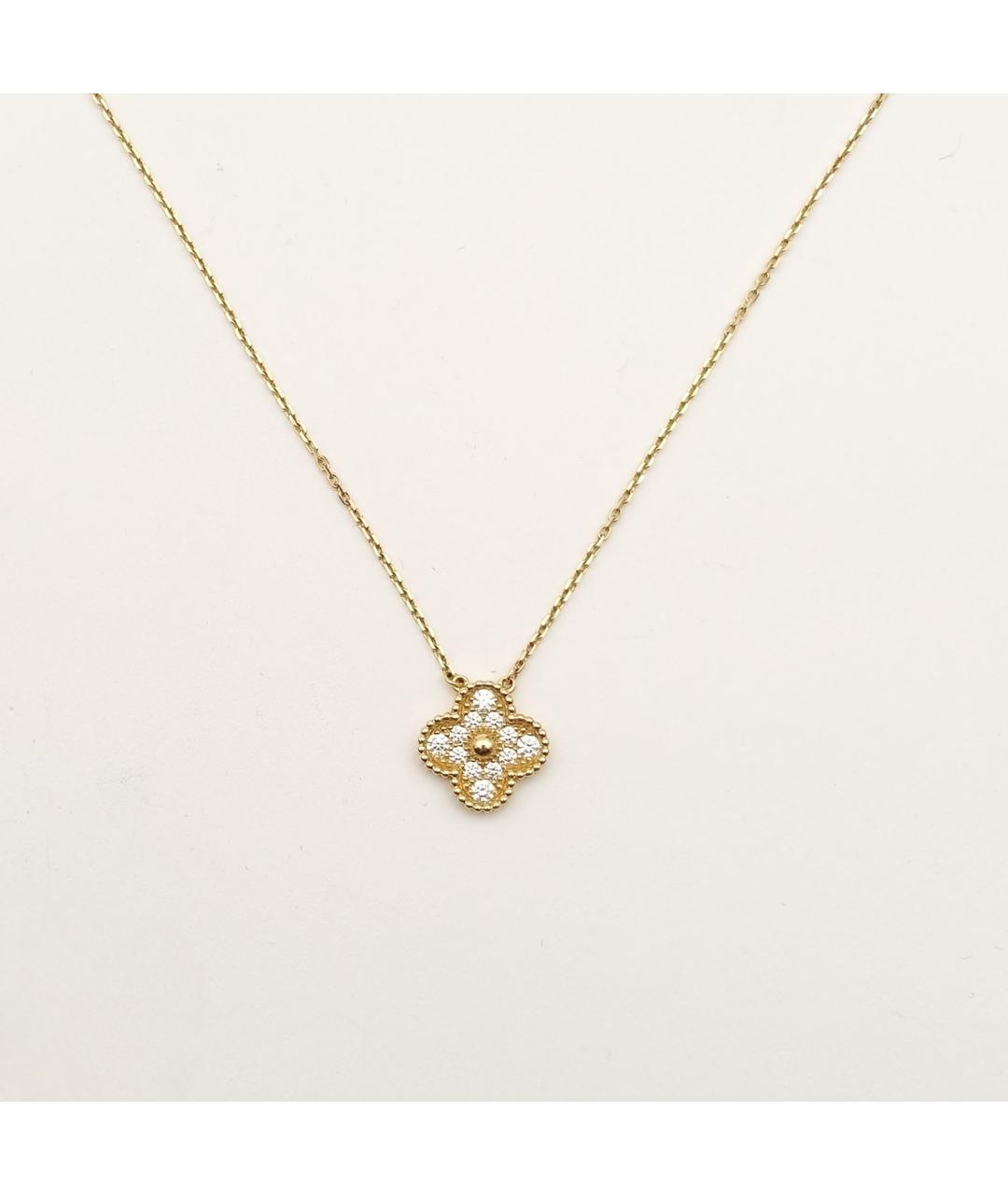 VAN CLEEF & ARPELS Золотое колье из желтого золота, фото 2