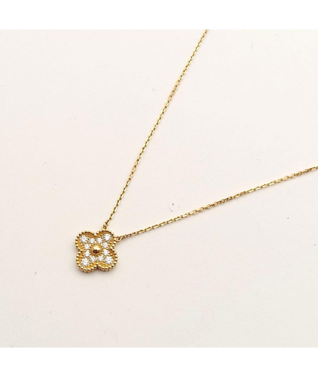 VAN CLEEF & ARPELS Золотое колье из желтого золота, фото 5