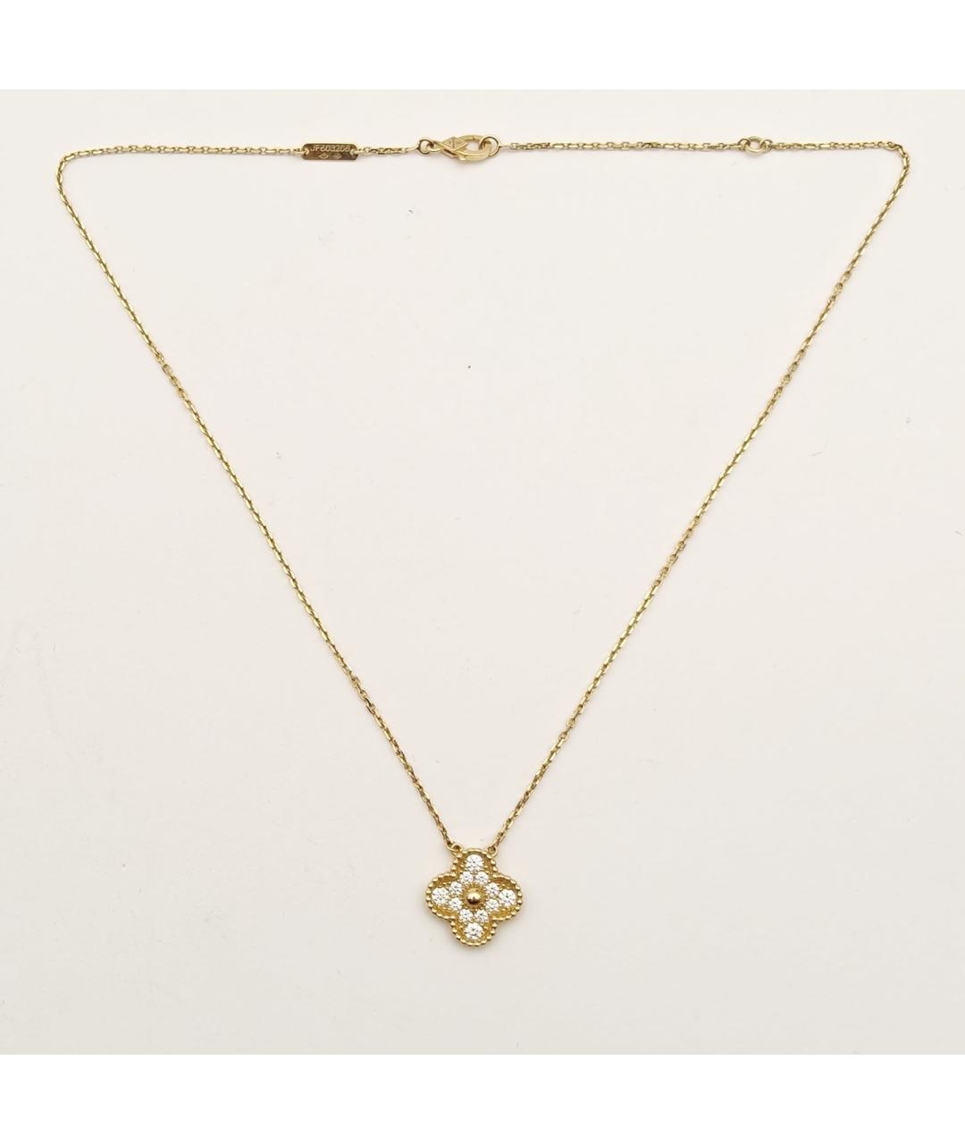 VAN CLEEF & ARPELS Золотое колье из желтого золота, фото 3