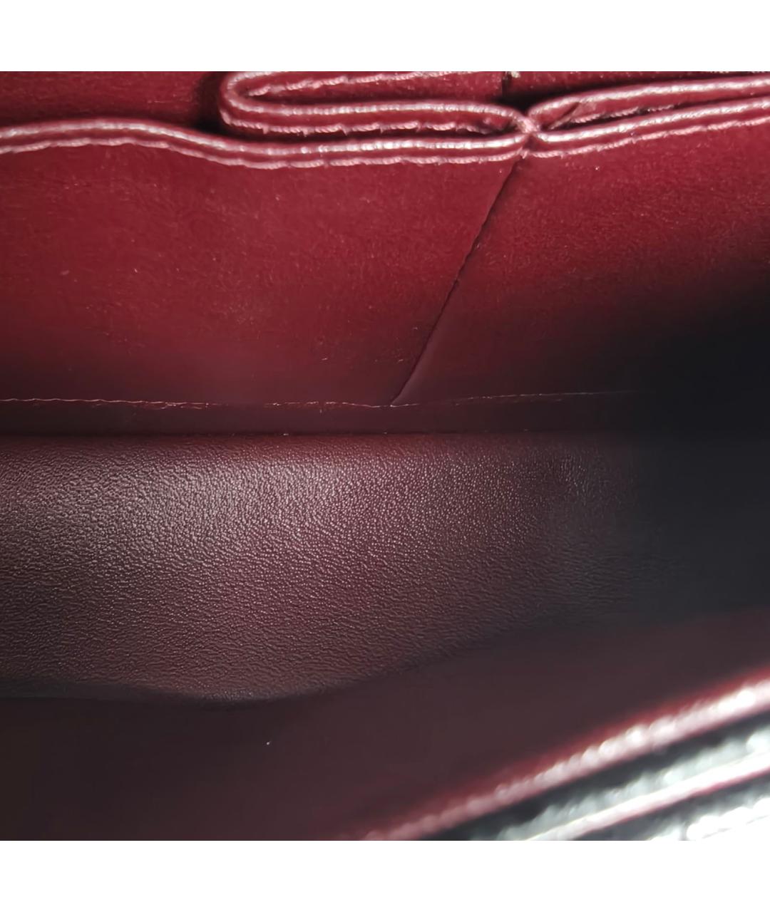 CHANEL Черная кожаная сумка через плечо, фото 8