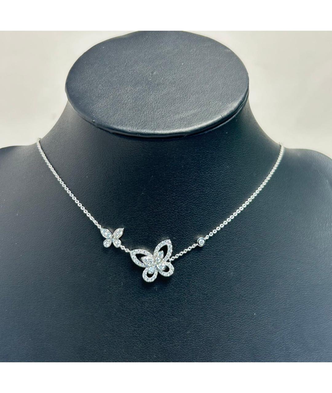 GRAFF Серебряное колье из белого золота, фото 8