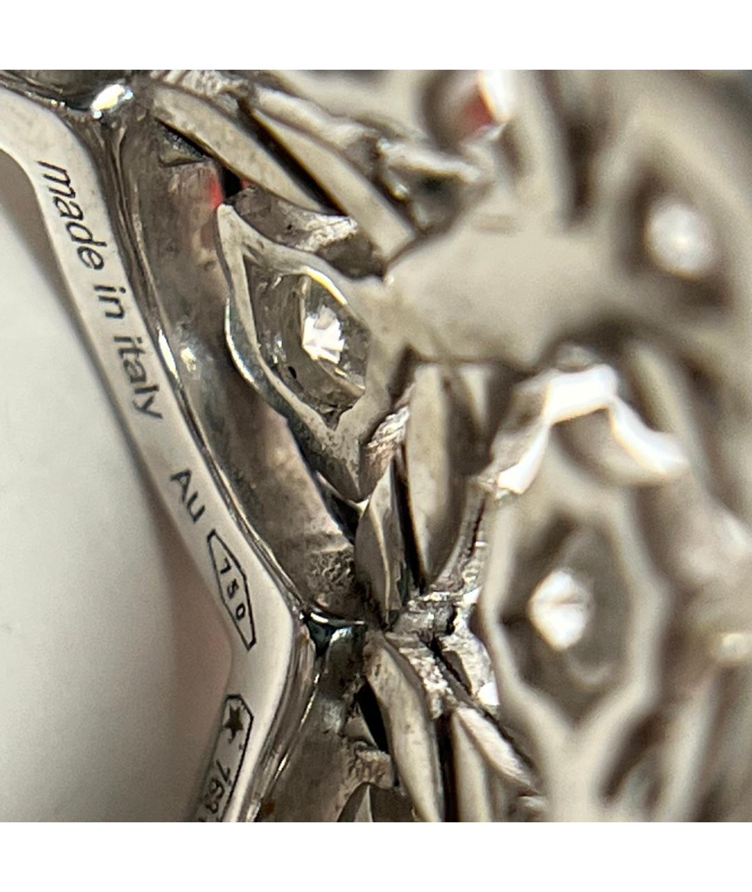 Buccellati Серебряное кольцо из белого золота, фото 8