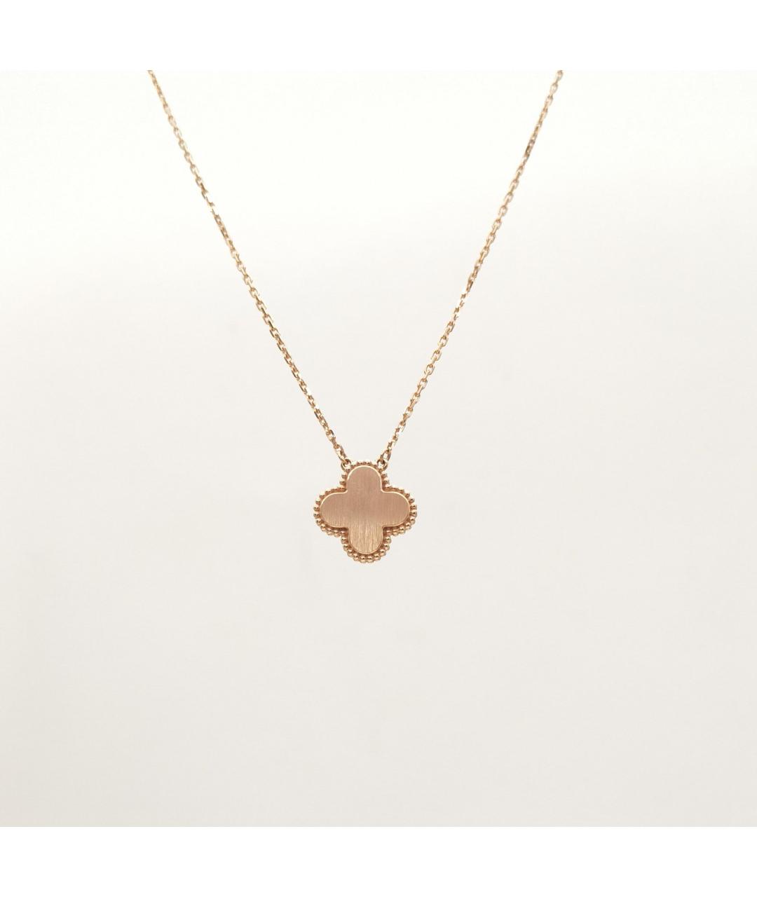 VAN CLEEF & ARPELS Золотое колье из розового золота, фото 3