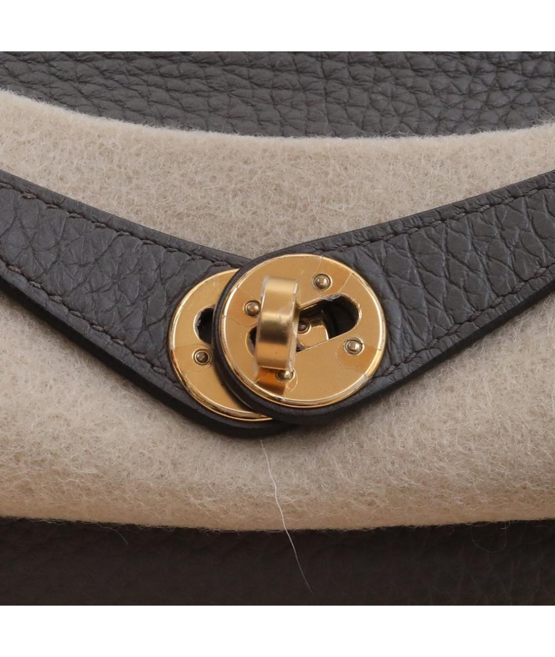 HERMES Кожаная сумка через плечо, фото 8