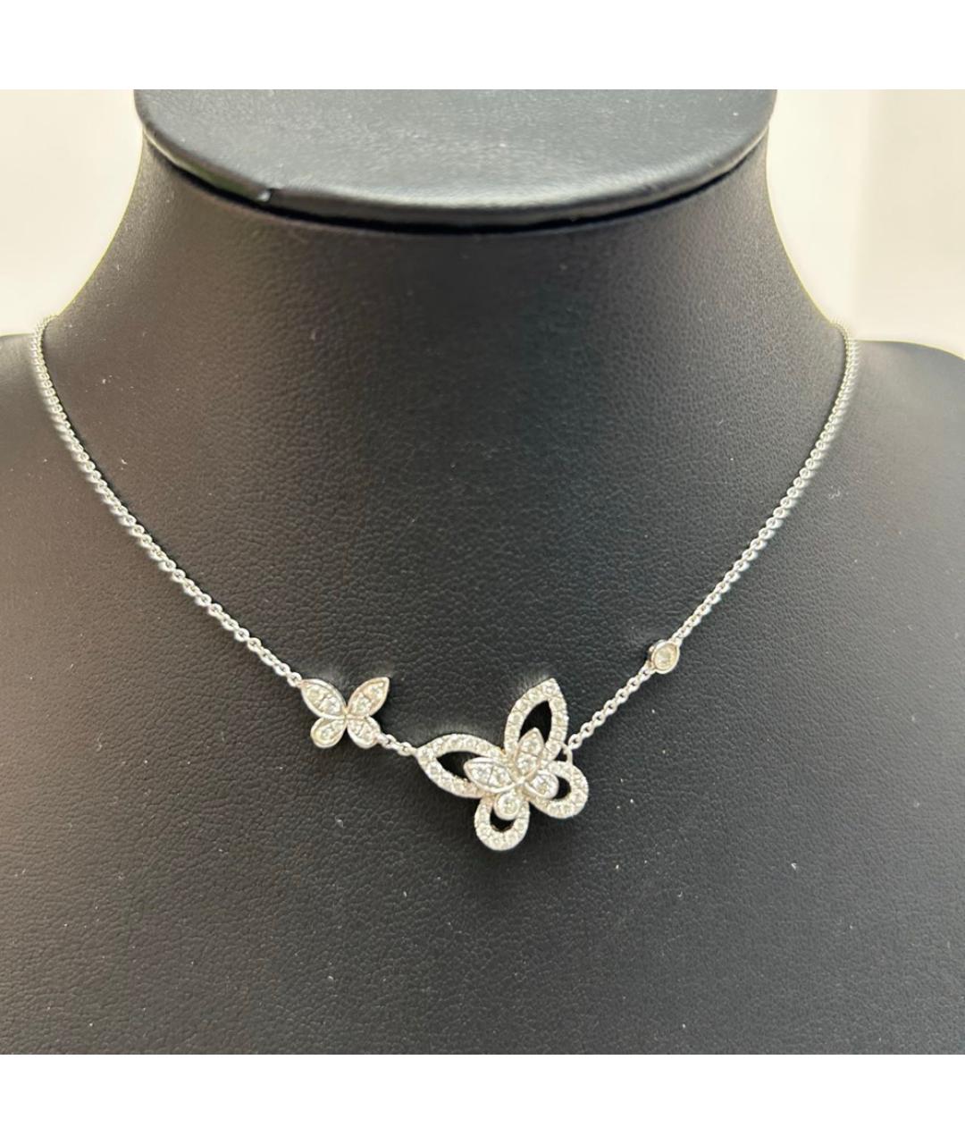 GRAFF Серебряное колье из белого золота, фото 8