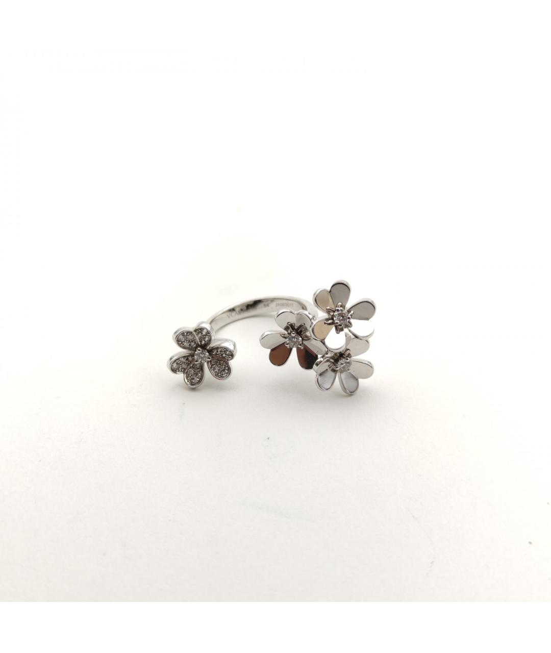 VAN CLEEF & ARPELS Серебряное кольцо из белого золота, фото 4