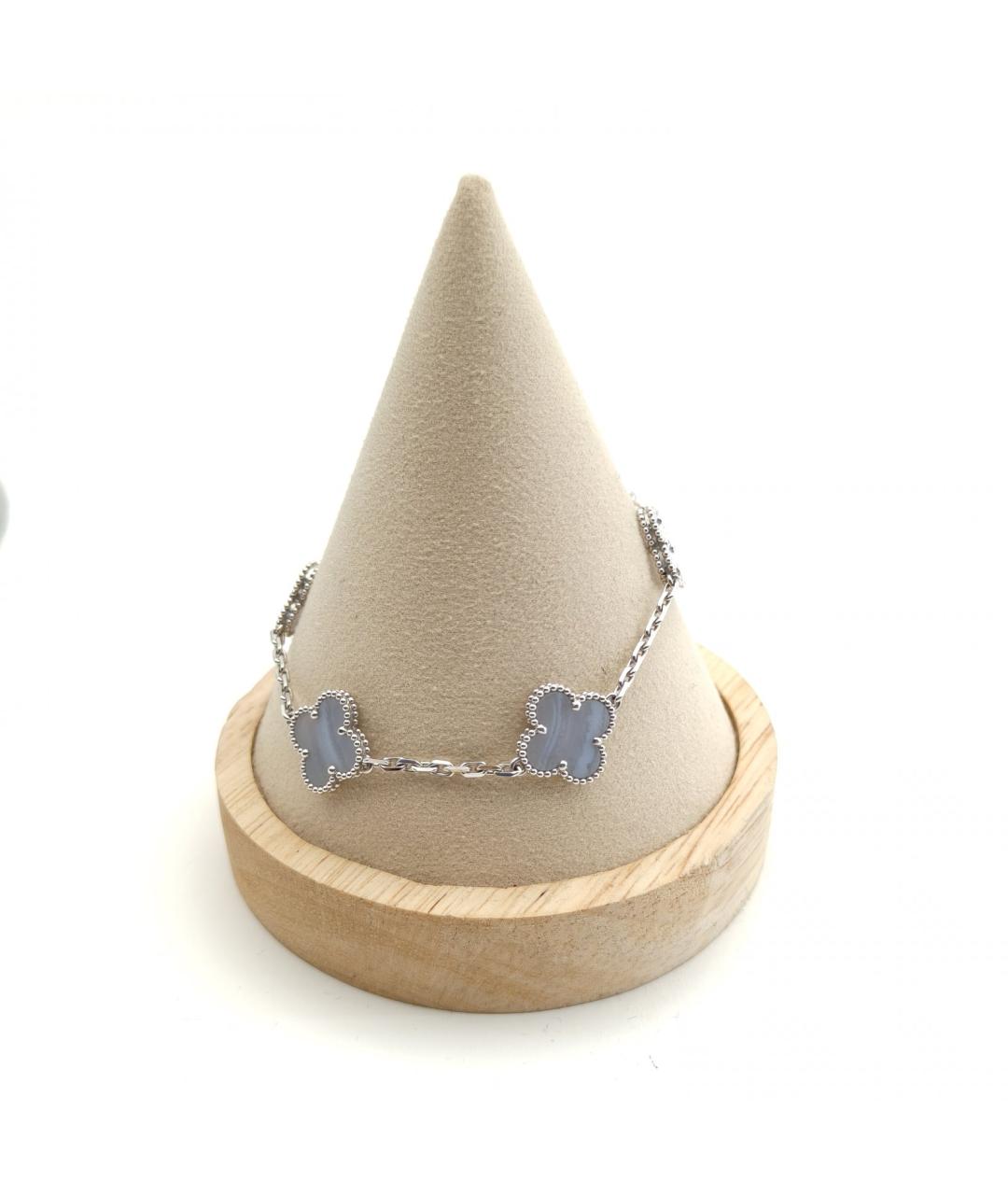 VAN CLEEF & ARPELS Серебрянный браслет из белого золота, фото 3