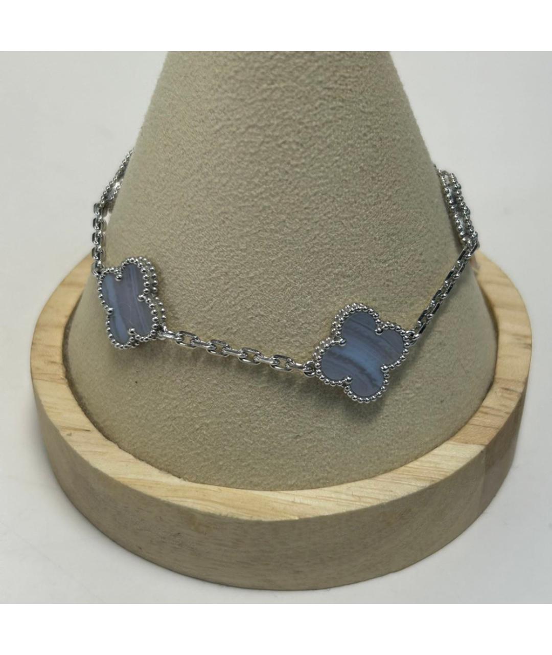 VAN CLEEF & ARPELS Серебрянный браслет из белого золота, фото 8
