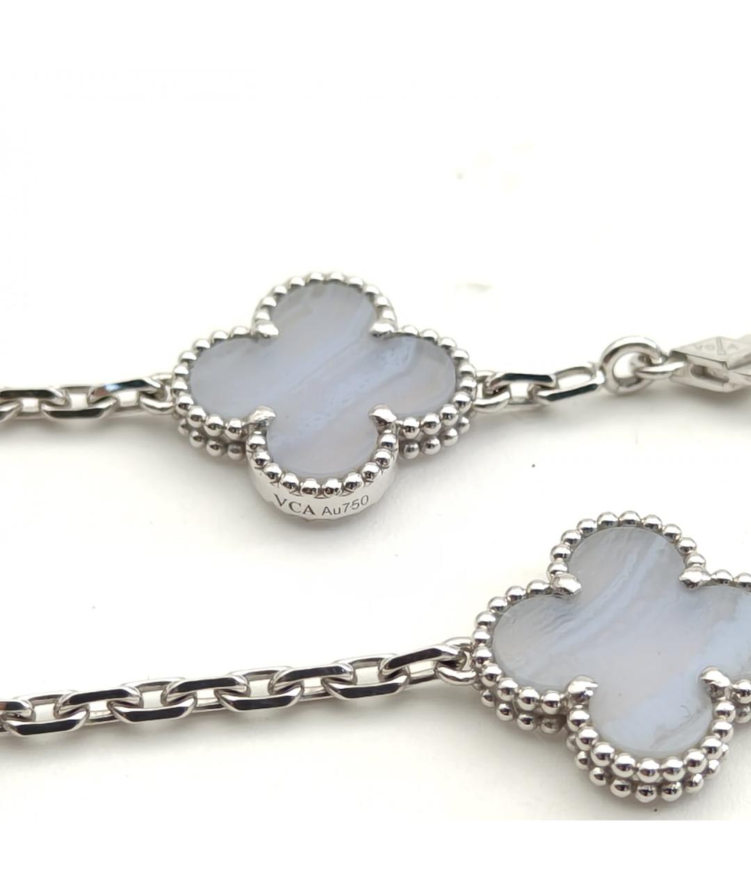 VAN CLEEF & ARPELS Серебрянный браслет из белого золота, фото 2